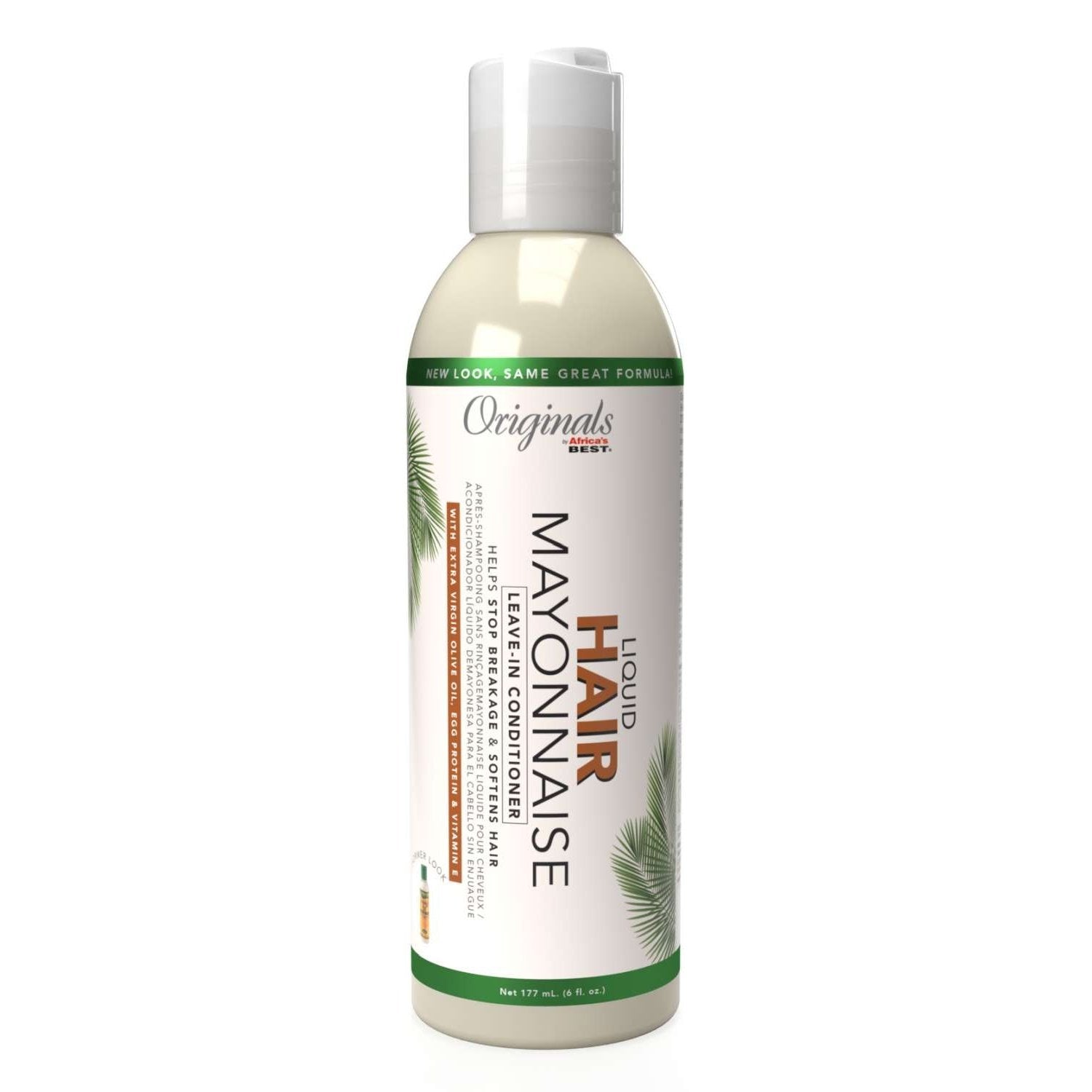 Africas Best Originals Liquid Hair Mayonnaise Leave-In Conditioner Africas Best Originals Liquid Hair Mayonnaise Leave-In Conditioner