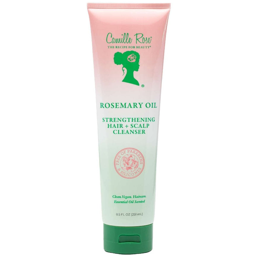 Included in Scalp Refresh Trio: Camille Rose Rosemary Oil Hair & Scalp Cleanser 8.5 oz
