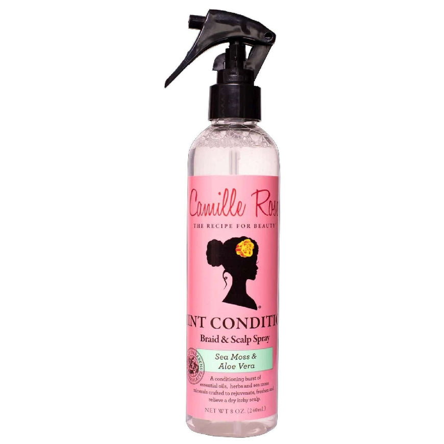 Included in Scalp Refresh Trio: Camille Rose Mint Condition Braid & Scalp Spray 8 oz