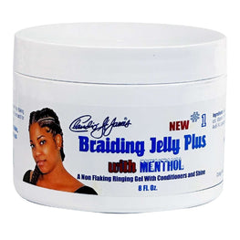 Included in Full Install Braid Pack: Claudio St. James Braiding Jelly Plus 8 oz
