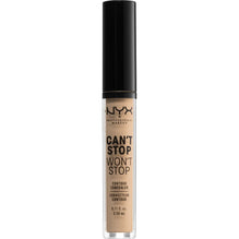 NYX  Cant Stop Wont Stop Contour Concealer 7 - Natural 0.11 Fl Oz