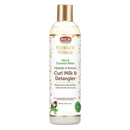 African Pride Moisture Miracle Hydrate  Renew Curl Milk  Detangler