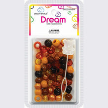 Chloe Bead Round Big 60 Mix Brown