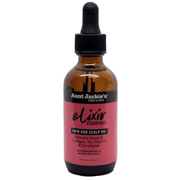 Aunt Jackies Elixir Hair And Scalp Oil Collagen Tea Tree Oil  Eucalyptus
