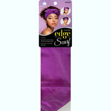 Dream Women Scarf Satin Edge Black