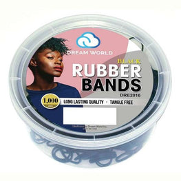 Dream Rubber Bands 1000Ctjr  Black